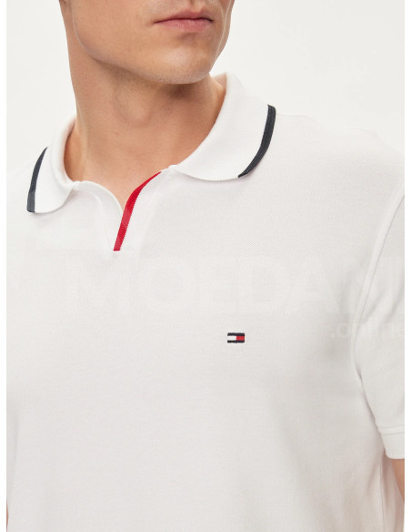 Tommy Hilfiger - RWB TIPPED V COLLAR REG POLO თბილისი - photo 4