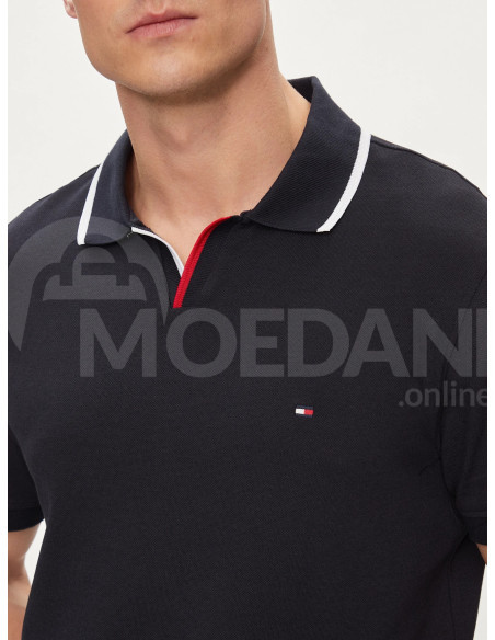 Tommy Hilfiger - RWB TIPPED V COLLAR REG POLO თბილისი - photo 3