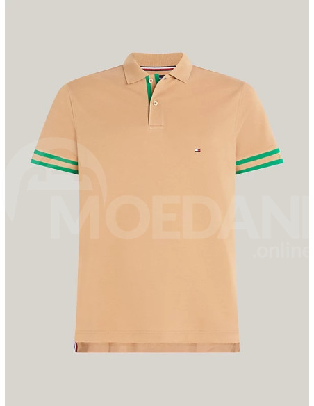 Tommy Hilfiger - MONOTYPE CUFF SLIM FIT POLO Тбилиси - изображение 5