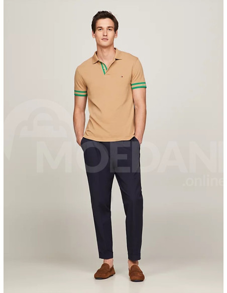 Tommy Hilfiger - MONOTYPE CUFF SLIM FIT POLO Тбилиси - изображение 3