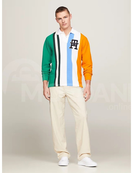 Tommy Hilfiger - VERTICAL STRIPE AF RUGBY POLO Тбилиси - изображение 3