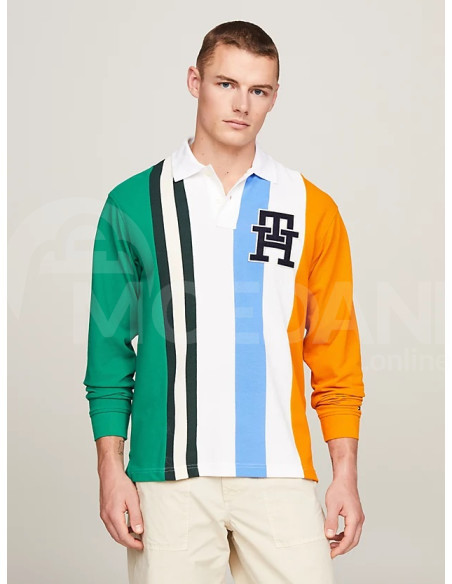Tommy Hilfiger - VERTICAL STRIPE AF RUGBY POLO Тбилиси - изображение 1