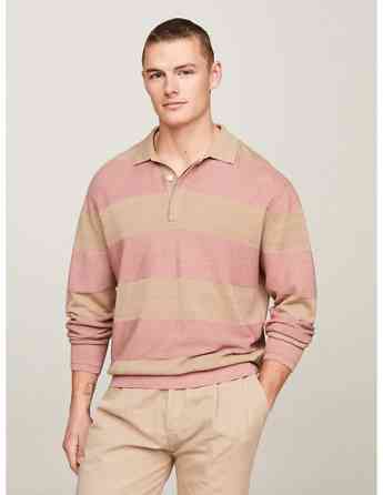 Tommy Hilfiger - DC PREMIUM LINEN BLEND RUGBY Тбилиси