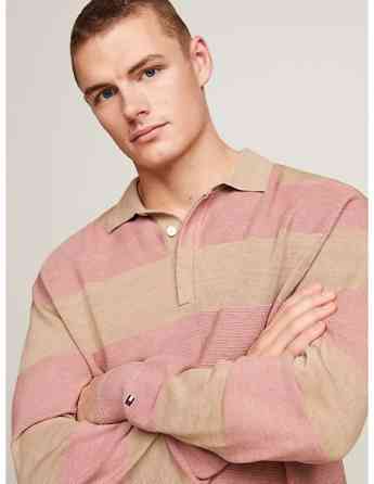 Tommy Hilfiger - DC PREMIUM LINEN BLEND RUGBY Тбилиси