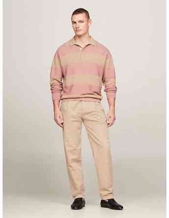 Tommy Hilfiger - DC PREMIUM LINEN BLEND RUGBY Тбилиси