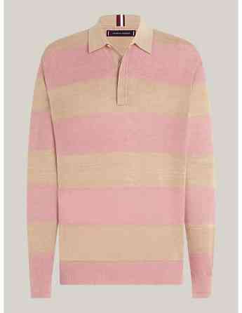 Tommy Hilfiger - DC PREMIUM LINEN BLEND RUGBY Тбилиси