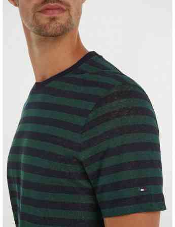 Tommy Hilfiger - DC STRIPE LINEN TEE Тбилиси