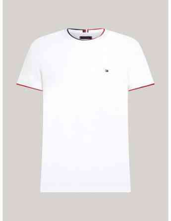 Tommy Hilfiger - RWB TIPPED PIQUE TEE Тбилиси