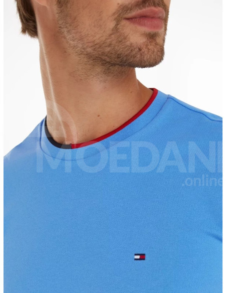 Tommy Hilfiger - RWB TIPPED PIQUE TEE Тбилиси - изображение 3