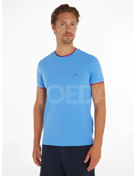 Tommy Hilfiger - RWB TIPPED PIQUE TEE Тбилиси - изображение 1