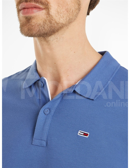 Tommy Jeans - TJM SLIM PLACKET POLO EXT Тбилиси - изображение 3