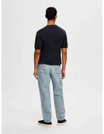 SELECTED HOMME - SLHRIVER SS KNIT TEE CREW NECK Tbilisi