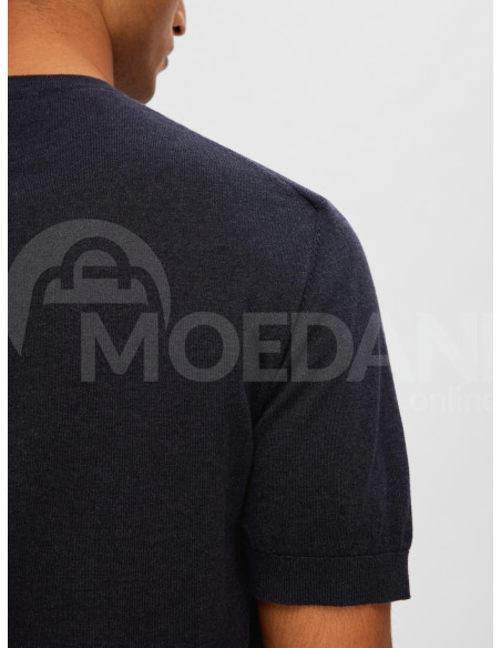 SELECTED HOMME - SLHRIVER SS KNIT TEE CREW NECK Tbilisi - photo 4