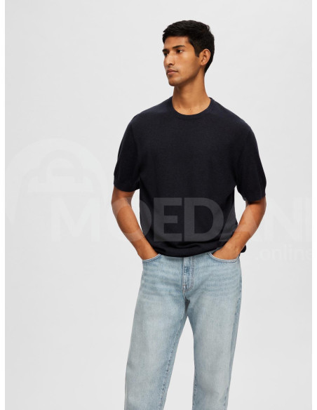 SELECTED HOMME - SLHRIVER SS KNIT TEE CREW NECK Tbilisi - photo 1