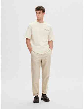 SELECTED HOMME - SLHLOOSEGIB PRINT SS O-NECK TEE Tbilisi