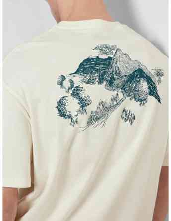 SELECTED HOMME - SLHLOOSEGIB PRINT SS O-NECK TEE Tbilisi