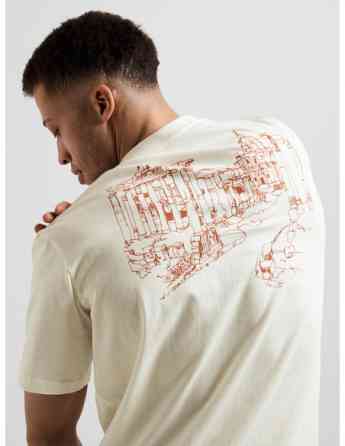 SELECTED HOMME - SLHLOOSEGIB PRINT SS O-NECK TEE Tbilisi