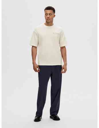 SELECTED HOMME - SLHLOOSEGIB PRINT SS O-NECK TEE Tbilisi