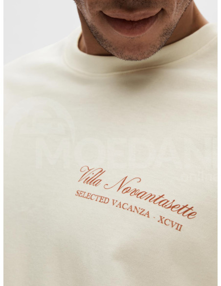 SELECTED HOMME - SLHLOOSEGIB PRINT SS O-NECK TEE Tbilisi - photo 3