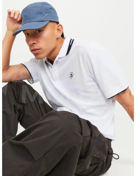 Jack & Jones - JCOHASS LOGO POLO SS SN Тбилиси - изображение 4