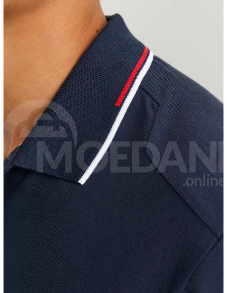Jack & Jones - JCOHASS LOGO POLO SS SN Тбилиси - изображение 5