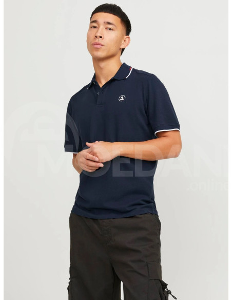 Jack & Jones - JCOHASS LOGO POLO SS SN Тбилиси - изображение 1