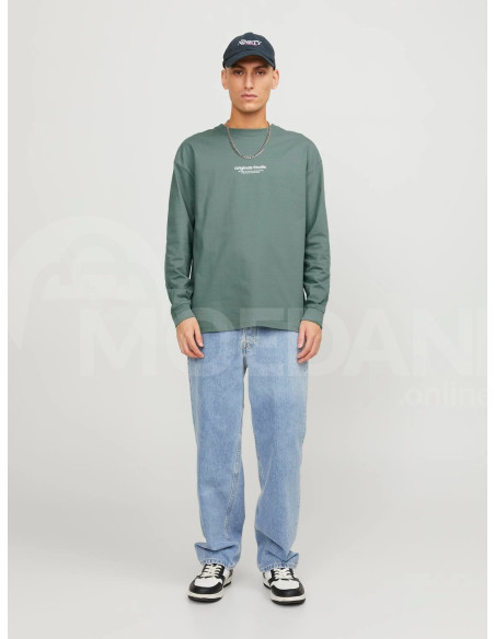 Jack & Jones - JORVESTERBRO TEE LS CREW NECK Тбилиси - изображение 3