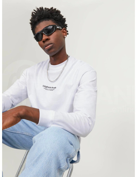 Jack & Jones - JORVESTERBRO TEE LS CREW NECK Тбилиси - изображение 4
