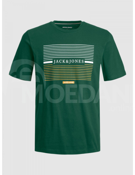 Jack & Jones - JJCYRUS TEE SS CREW NECK Тбилиси - изображение 1