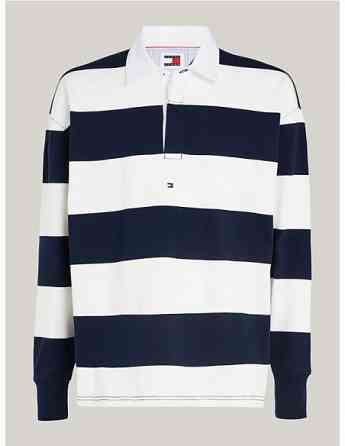 Tommy Jeans - TJM RLX LINEAR STRIPES RUGBY Тбилиси