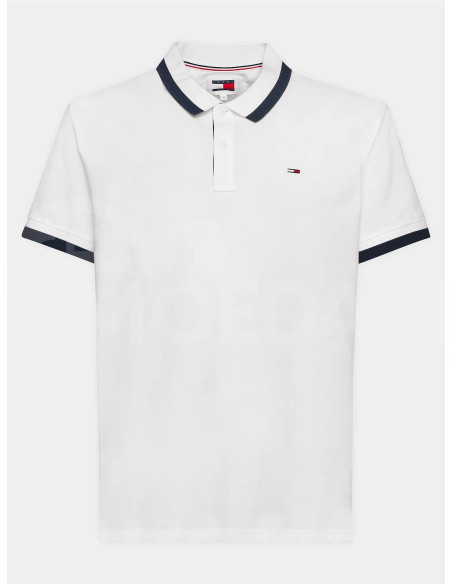 Tommy Jeans - TJM REG SOLID TIPPED POLO Тбилиси - изображение 6