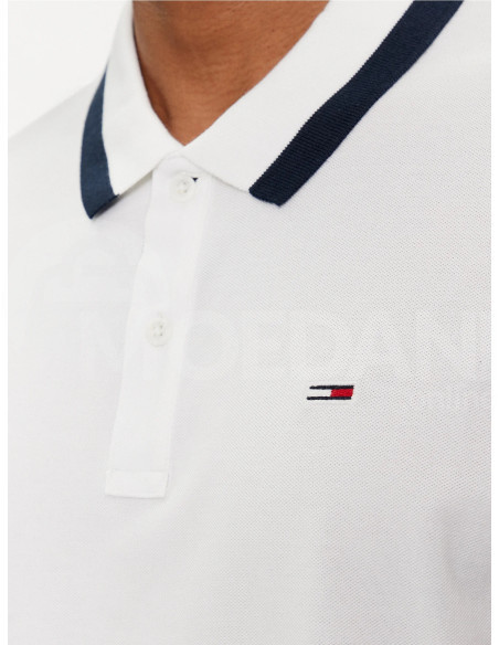 Tommy Jeans - TJM REG SOLID TIPPED POLO Тбилиси - изображение 4