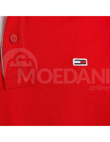 Tommy Jeans - TJM REG SOLID TIPPED POLO Тбилиси - изображение 5