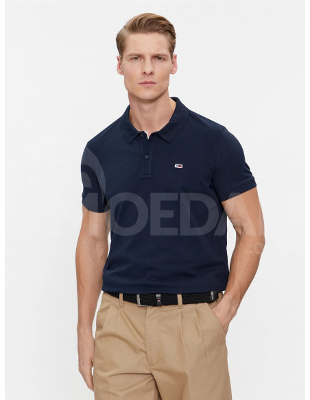 Tommy Jeans - TJM SLIM PLACKET POLO EXT Тбилиси - изображение 1