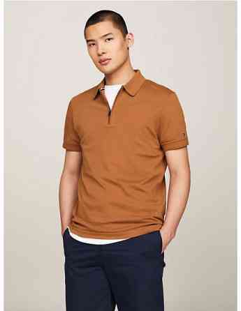 Tommy Hilfiger - DC INTERLOCK ZIP SLIM POLO Тбилиси
