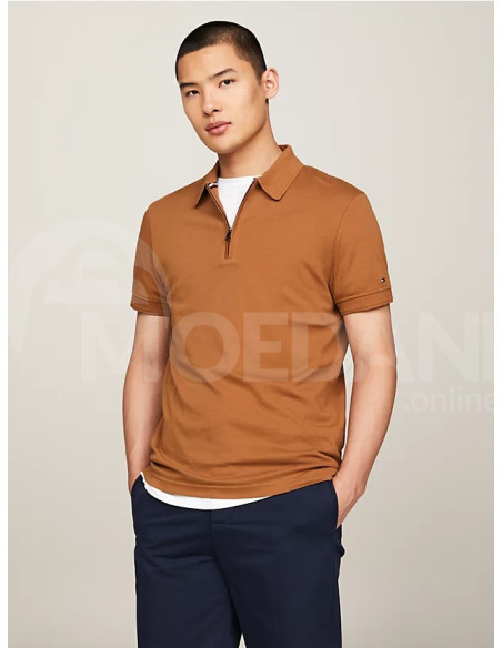 Tommy Hilfiger - DC INTERLOCK ZIP SLIM POLO Tbilisi - photo 1