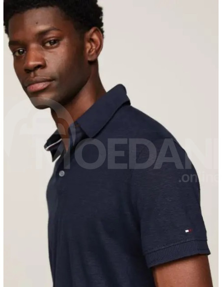 Tommy Hilfiger - DC PREMIUM LINEN REGULAR POLO Тбилиси - изображение 4