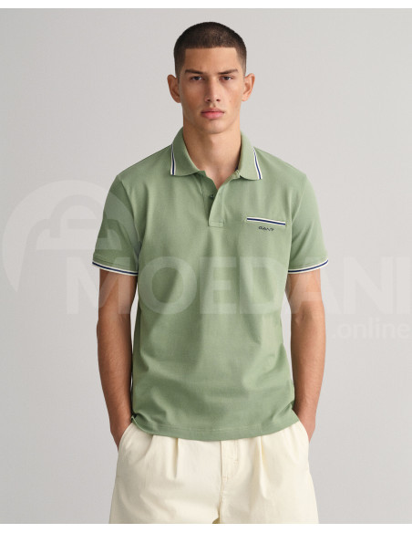 Gant - GANT Mens Polo Shirt Тбилиси - изображение 1