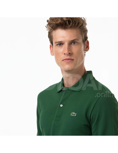 Lacoste - MEN SLIM FIT LONG SLEEVE POLO Тбилиси - изображение 4