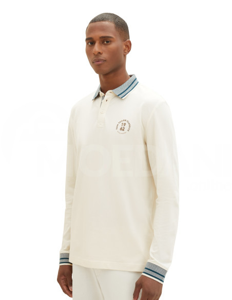 Tom Tailor - Detailed Longsleeve Polo Shirt თბილისი - photo 3