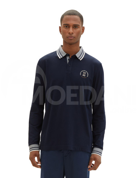 Tom Tailor - Detailed Longsleeve Polo Shirt თბილისი - photo 1