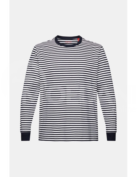 ESPRIT - Long-sleeve striped cotton top Tbilisi - photo 6