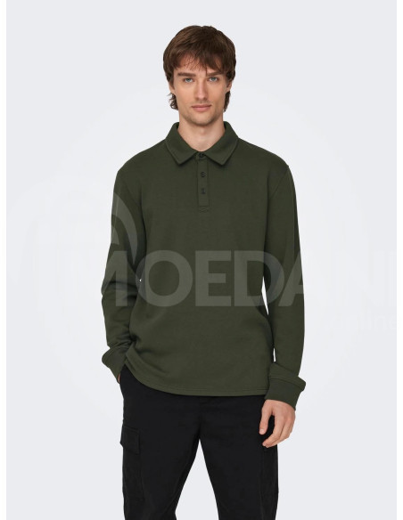 ONLY & SONS - ONSBENNETT REG SOLID LS POLO SWT თბილისი - photo 1