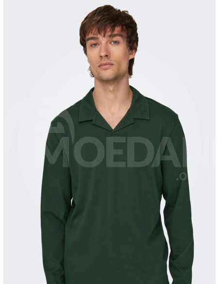 ONLY & SONS - ONSBRODY REG SPLIT NECK LS POLO Tbilisi - photo 4