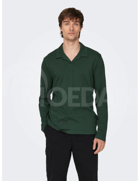 ONLY & SONS - ONSBRODY REG SPLIT NECK LS POLO Tbilisi - photo 1