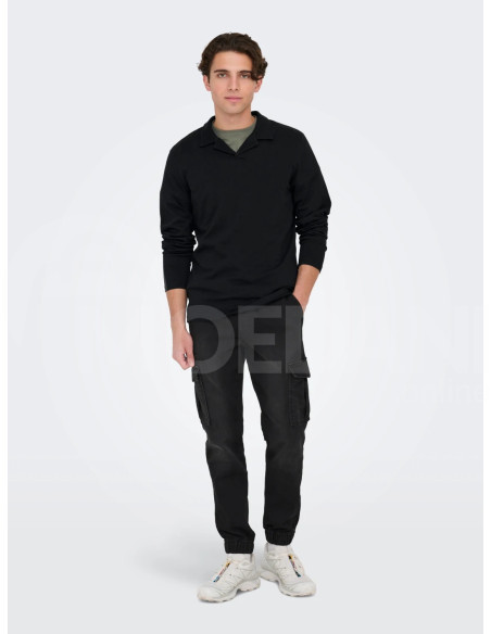 ONLY & SONS - ONSBRODY REG SPLIT NECK LS POLO Tbilisi - photo 2