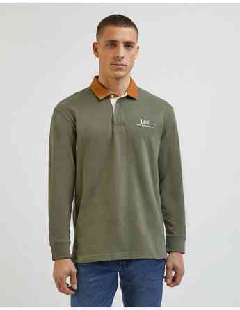 Lee - LS CONTRAST COLLAR POLO Tbilisi