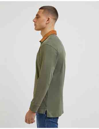 Lee - LS CONTRAST COLLAR POLO Tbilisi