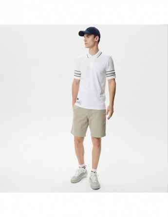 Lacoste - Lacoste Active Mens Slim Fit Printed White Polo Tbilisi
