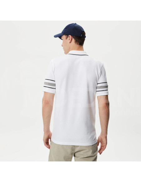 Lacoste - Lacoste Active Mens Slim Fit Printed White Polo Tbilisi - photo 2